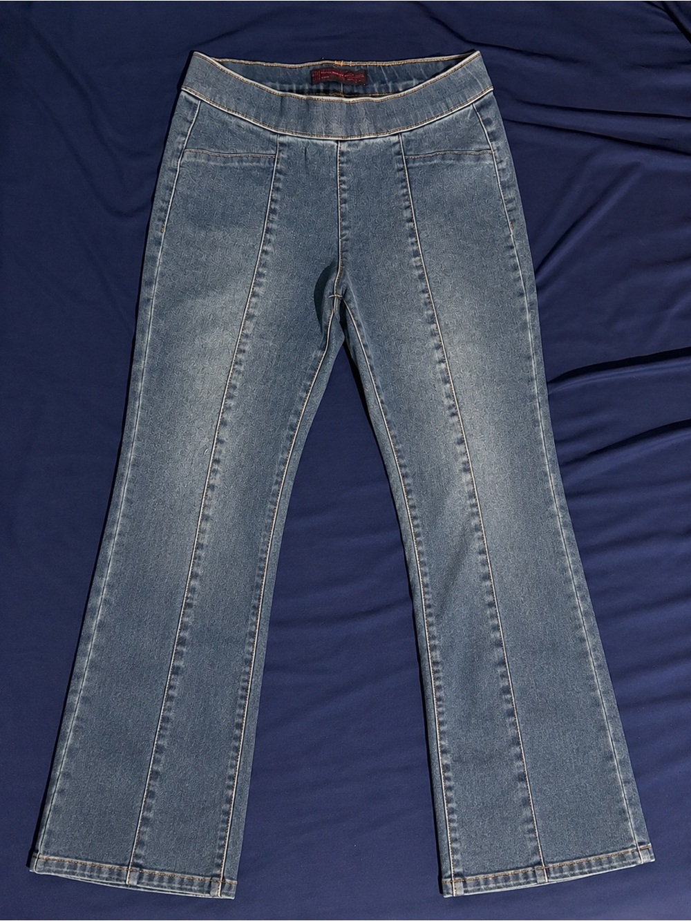 No Boundaries Light Blue Skinny Jeans with Panel Seams